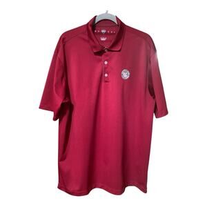 Nike Golf Fit Dry Spencer T Olin Golf Course Polo Shirt Gold Men’s Size Large